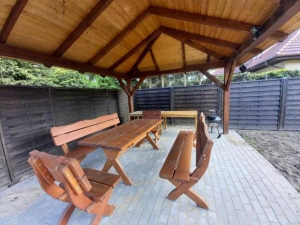 Lesne Zacisze Hotel Mikoszewo Kültér fotó