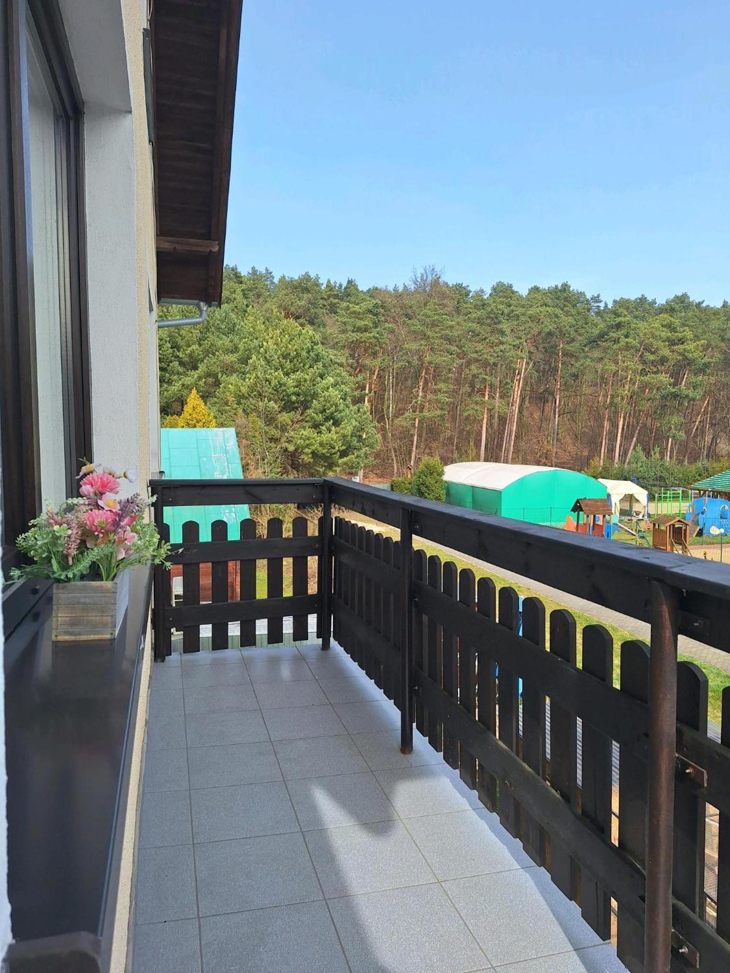 Lesne Zacisze Hotel Mikoszewo Kültér fotó