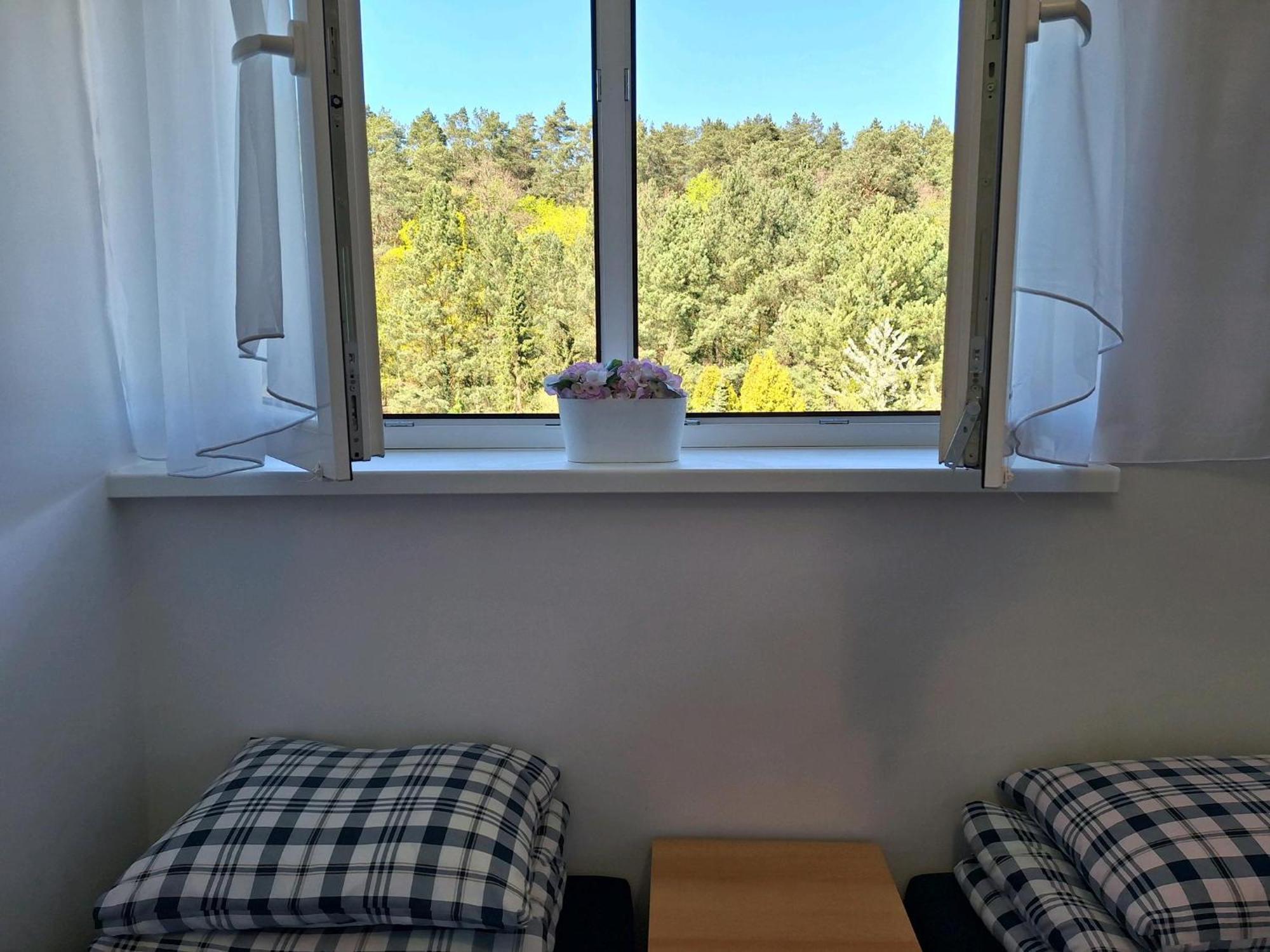 Lesne Zacisze Hotel Mikoszewo Kültér fotó