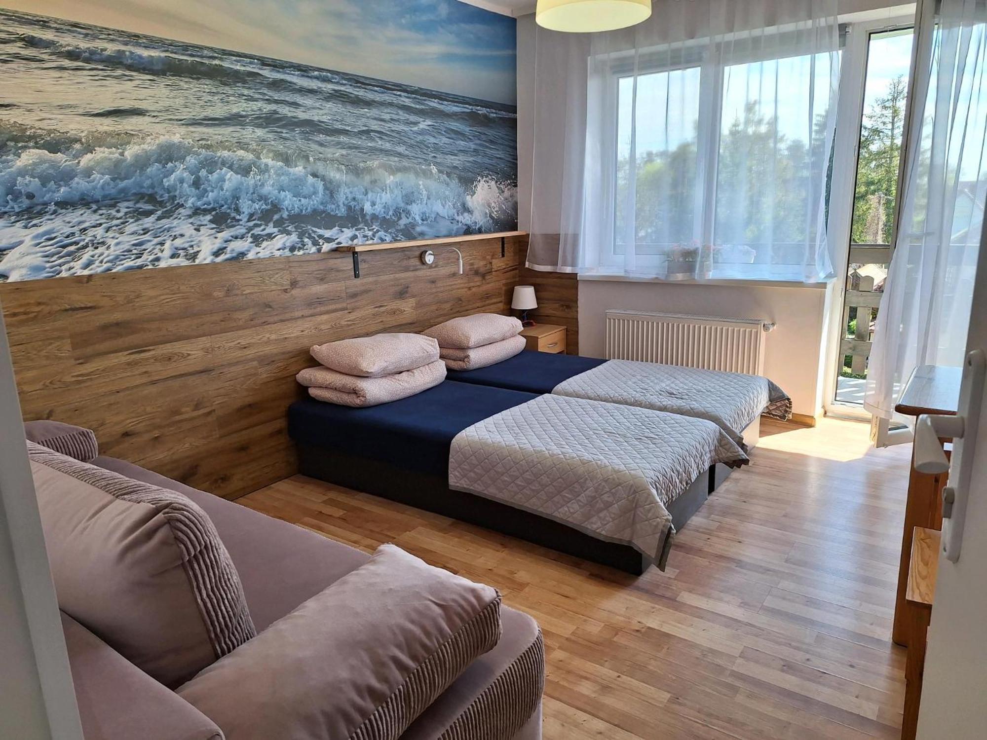 Lesne Zacisze Hotel Mikoszewo Kültér fotó