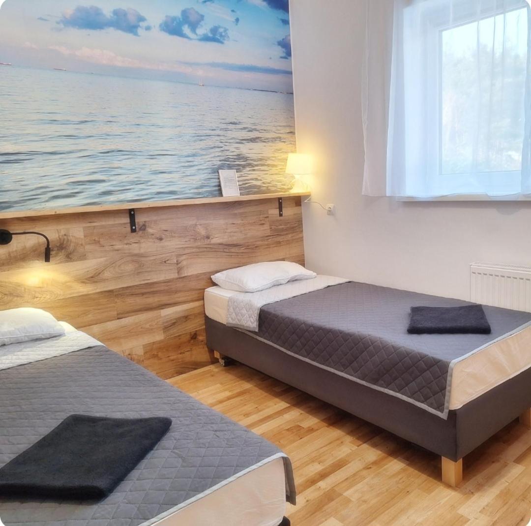 Lesne Zacisze Hotel Mikoszewo Kültér fotó
